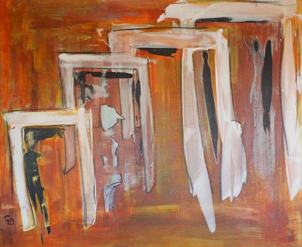 Weg zur Ausstellung